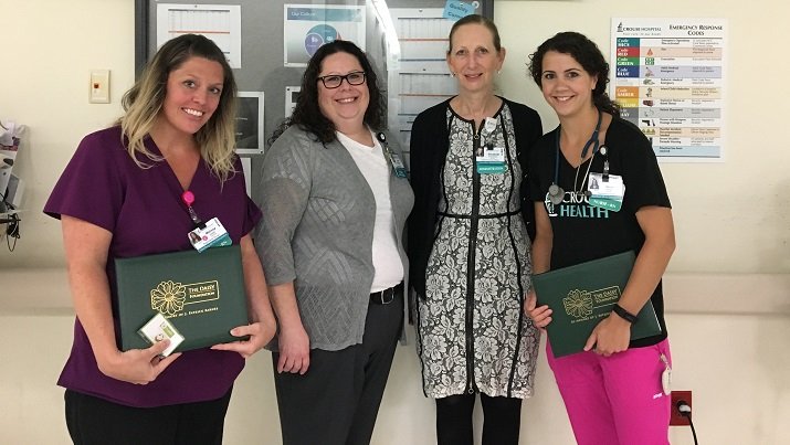 DAISY recipients from 6 South Irving Unit