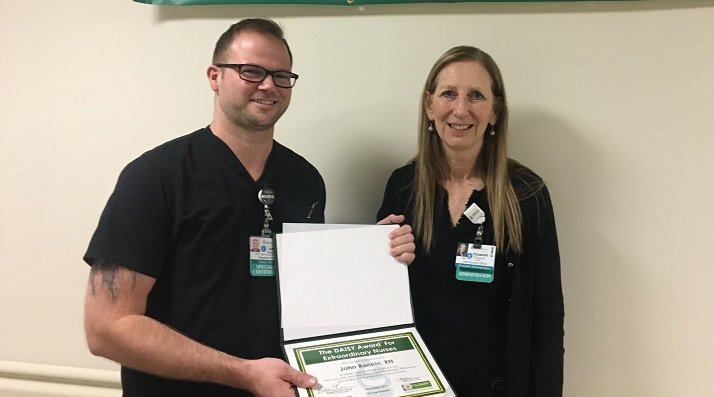 DAISY recipient John Rankin