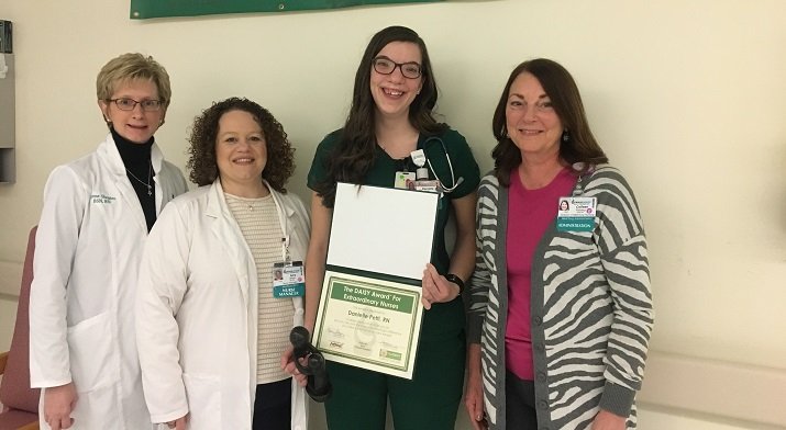 DAISY recipient Danielle Petti, RN