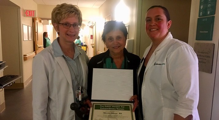 DAISY recipient Nicola Bauer, RN