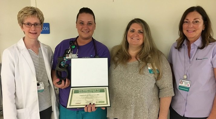 DAISY recipient Tabiatha Esperon, RN