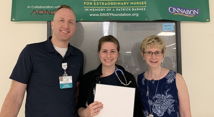 DAISY recipient Telah Hamm, RN