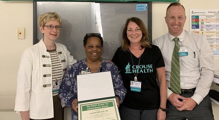 DAISY recipient Loretta Mitchell