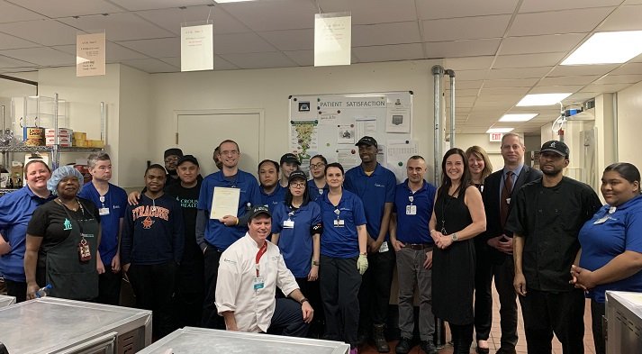 Nutritional services team and leadership