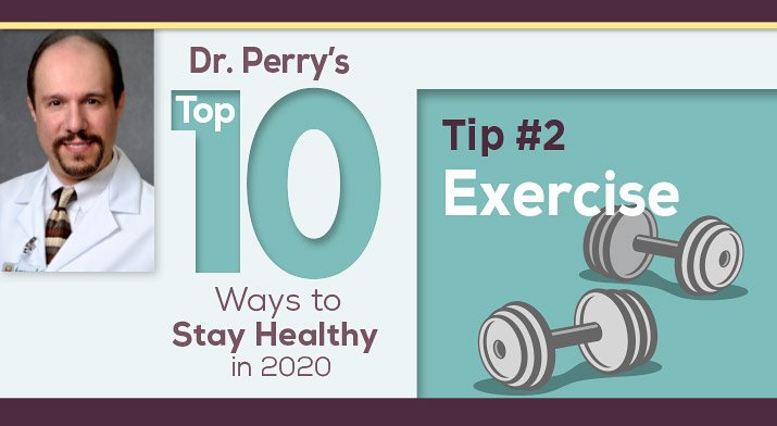 Dr. Perry graphics tips on exercising