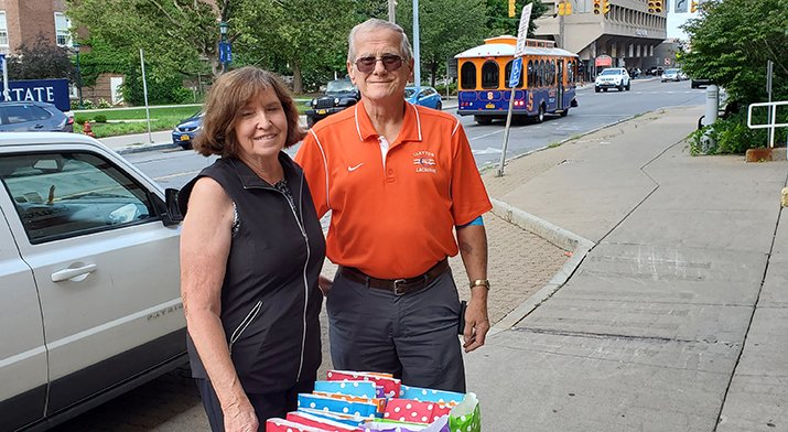 Fran and Larry Paige