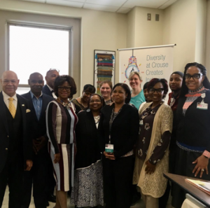 BHM D and I Committee with Evelyn and 100 Black Men