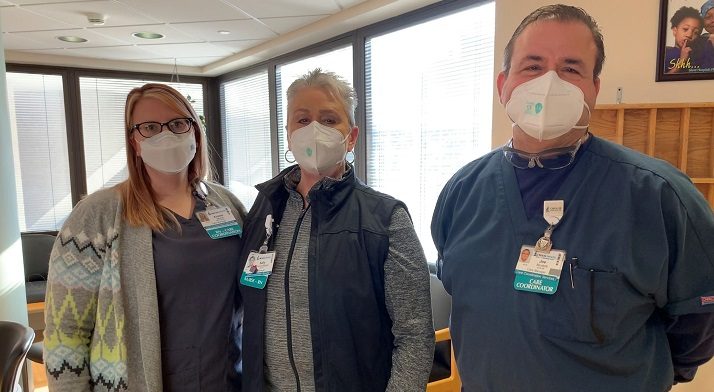 Kristin, Sally and Joe